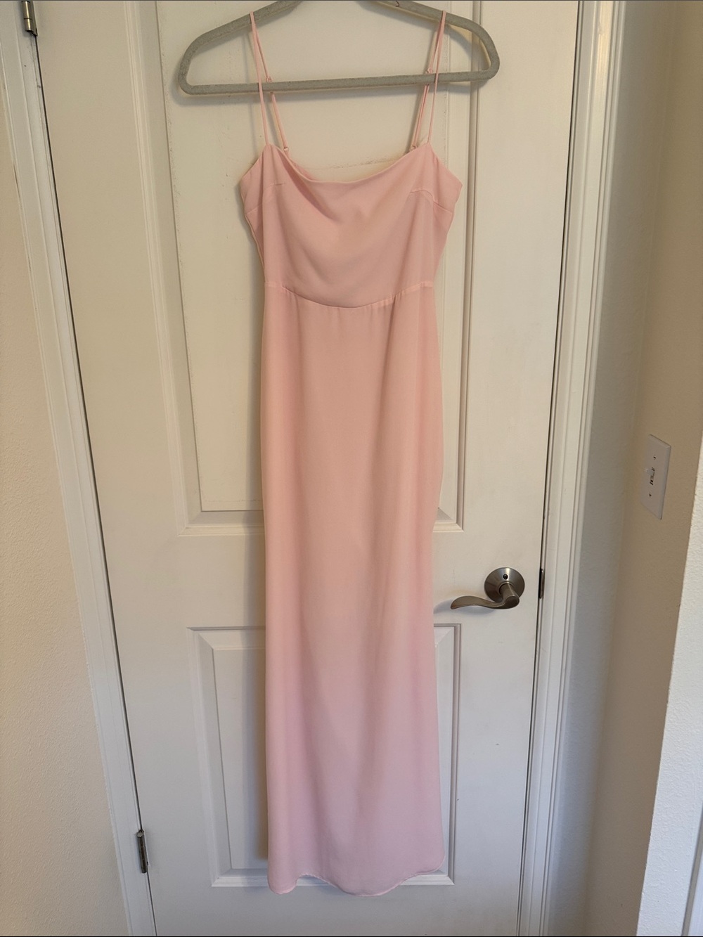 Light Pink Spaghetti Strap Maxi Dress-NEW with tags!